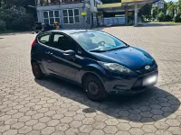 Gebraucht Ford Fiesta 60 PS (44 kW) 2009 Blau Kleinwagen
