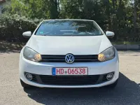 Gebraucht VW Golf Cabriolet 105 PS (77 kW) 2011 Weiß Cabrio