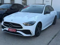 Gebraucht Mercedes C200 AMG 204 PS (150 kW) 2022 Polarweiss Limousine
