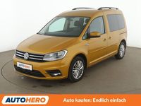 Gebraucht VW Caddy Comfortline 150 PS (110 kW) 2020 Gelb Van / Kleinbus