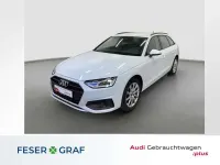 Gebraucht Audi A4 Sport 136 PS (100 kW) 2023 Gletscherweiß metallic Kombi
