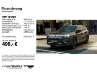 Ny VW Tayron Style 150 HK (110 kW) 2025 Sort SUV