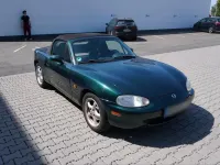 Gebraucht Mazda MX5 110 PS (80 kW) 2000 Grün Cabrio