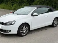 Używany VW Golf 105 KM (77 kW) 2011 Biały Kabriolet