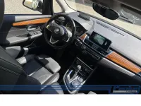Gebraucht BMW 218 Gran Tourer Luxury Line 150 PS (110 kW) 2015 Schwarz Van / Kleinbus