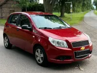 Gebraucht Chevrolet Aveo 84 PS (61 kW) 2009 Rot Kleinwagen