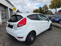 Gebraucht Ford Fiesta Trend 60 PS (44 kW) 2009 Weiß Kleinwagen