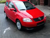 Brugt VW Fox 54 HK (39 kW) 2006 Rød Hatchback