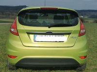 Gebraucht Ford Fiesta Titanium 95 PS (69 kW) 2011 Grün Kleinwagen