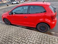 Gebraucht VW Polo Trendline 60 PS (44 kW) 2010 Rot Kleinwagen