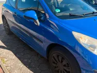 Gebraucht Peugeot 207 73 PS (53 kW) 2006 Blau Kleinwagen