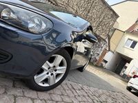 Gebraucht VW Golf VI Trendline 80 PS (58 kW) 2010 Blau Kleinwagen