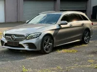 Gebraucht Mercedes C220 AMG 194 PS (142 kW) 2018 Mojavesilber Kombi