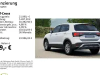 Nowe VW T-Cross 95 KM (69 kW) 2026 Biały SUV