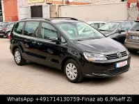 Gebraucht VW Sharan Trendline 150 PS (110 kW) 2013 Schwarz Van / Kleinbus