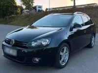 Gebraucht VW Golf VI 105 PS (77 kW) 2011 Schwarz Kleinwagen