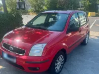 Gebraucht Ford Fusion 100 PS (73 kW) 2004 Rot Kleinwagen
