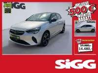 Gebraucht Opel Corsa Elegance 101 PS (74 kW) 2023 Aluminium silb/kristall silb Kleinwagen