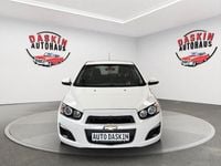 Gebraucht Chevrolet Aveo LT 101 PS (74 kW) 2011 Weiß Kleinwagen
