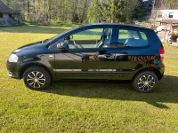 Używany VW Fox 54 KM (39 kW) 2008 Czarny Hatchback