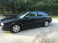 Käytetty Audi Quattro Basis 170 HP (125 kW) 1990 Musta Coupe - kaksiovinen