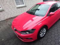 Gebraucht VW Polo Comfortline 95 PS (69 kW) 2019 Rot Kleinwagen