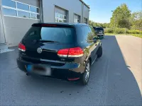 Gebraucht VW Golf VI 105 PS (77 kW) 2010 Schwarz Coupé