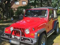Gebraucht Jeep Wrangler 118 PS (86 kW) 1998 Rot SUV