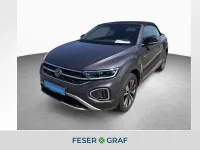 Gebraucht VW T-Roc Cabriolet Goal 116 PS (85 kW) 2025 Rauchgrau metallic schwarz Cabrio