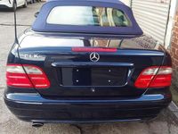 Gebraucht Mercedes CLK200 Elegance 163 PS (119 kW) 2000 Blau Cabrio