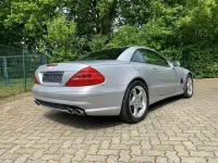Gebraucht Mercedes SL500 306 PS (225 kW) 2002 Silber Cabrio