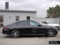 Gebraucht Mercedes E220 AMG 197 PS (144 kW) 2023 Metalliclack obsidianschwarz Limousine