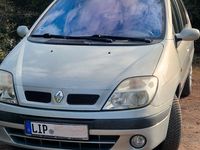 Gebraucht Renault Scénic 107 PS (78 kW) 2002 Silber Van / Kleinbus