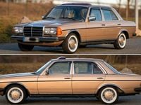 Używany Mercedes E230 136 KM (100 kW) 1983 Złoty Sedan/Limuzyna