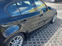 gebraucht BMW 120 i 1er E87 5 Türer Schalter schwarz 2 Hand Langstrecke TÜV