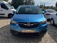 Gebraucht Opel Crossland X 82 PS (60 kW) 2018 Arktisblau/true blue SUV