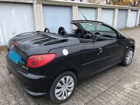Gebraucht Peugeot 206 CC 109 PS (80 kW) 2007 Schwarz Cabrio