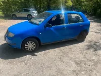 Gebraucht Skoda Fabia 55 PS (40 kW) 2002 Blau Kleinwagen