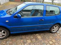 Gebraucht VW Polo Basis 50 PS (36 kW) 2000 Blau Kleinwagen