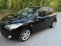 Gebraucht Mazda 2 83 PS (61 kW) 2008 Schwarz Kleinwagen