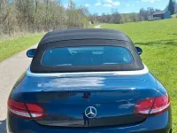 Gebraucht Mercedes C200 AMG line 184 PS (135 kW) 2020 Blau Cabrio