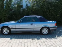 Gebraucht BMW 320 Cabriolet 150 PS (110 kW) 1996 Blau Cabrio