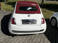 Gebraucht Fiat 500 Lounge 69 PS (50 kW) 2012 Weiß Cabrio