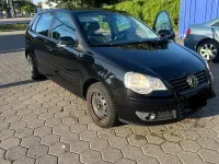Gebraucht VW Polo Trendline 60 PS (44 kW) 2009 Schwarz Kleinwagen