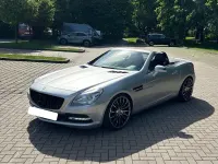 Gebraucht Mercedes SLK200 184 PS (135 kW) 2012 Silber Cabrio