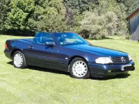 Używany Mercedes SL320 231 KM (169 kW) 1997 Czarny Kabriolet