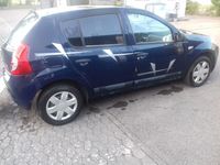 Gebraucht Dacia Sandero 75 PS (55 kW) 2012 Blau Kleinwagen