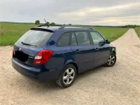 Gebraucht Skoda Fabia 85 PS (62 kW) 2012 Blau Kombi