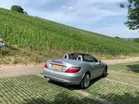 Gebraucht Mercedes SLK200 184 PS (135 kW) 2014 Silber Cabrio