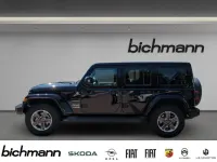 Gebraucht Jeep Wrangler Unlimited Sahara 200 PS (147 kW) 2018 Schwarz SUV